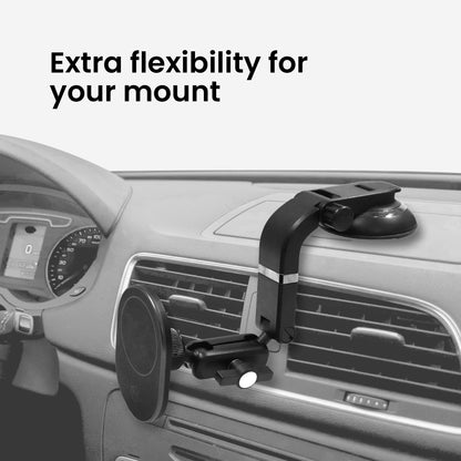 16mm Dual Ball + Elbow Connector