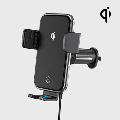 Auto Grip Metal Hook Wireless Car Charger