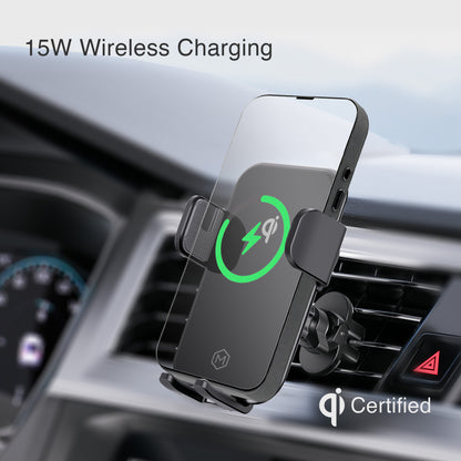 Auto Grip Wireless Charger Air Vent Phone Mount