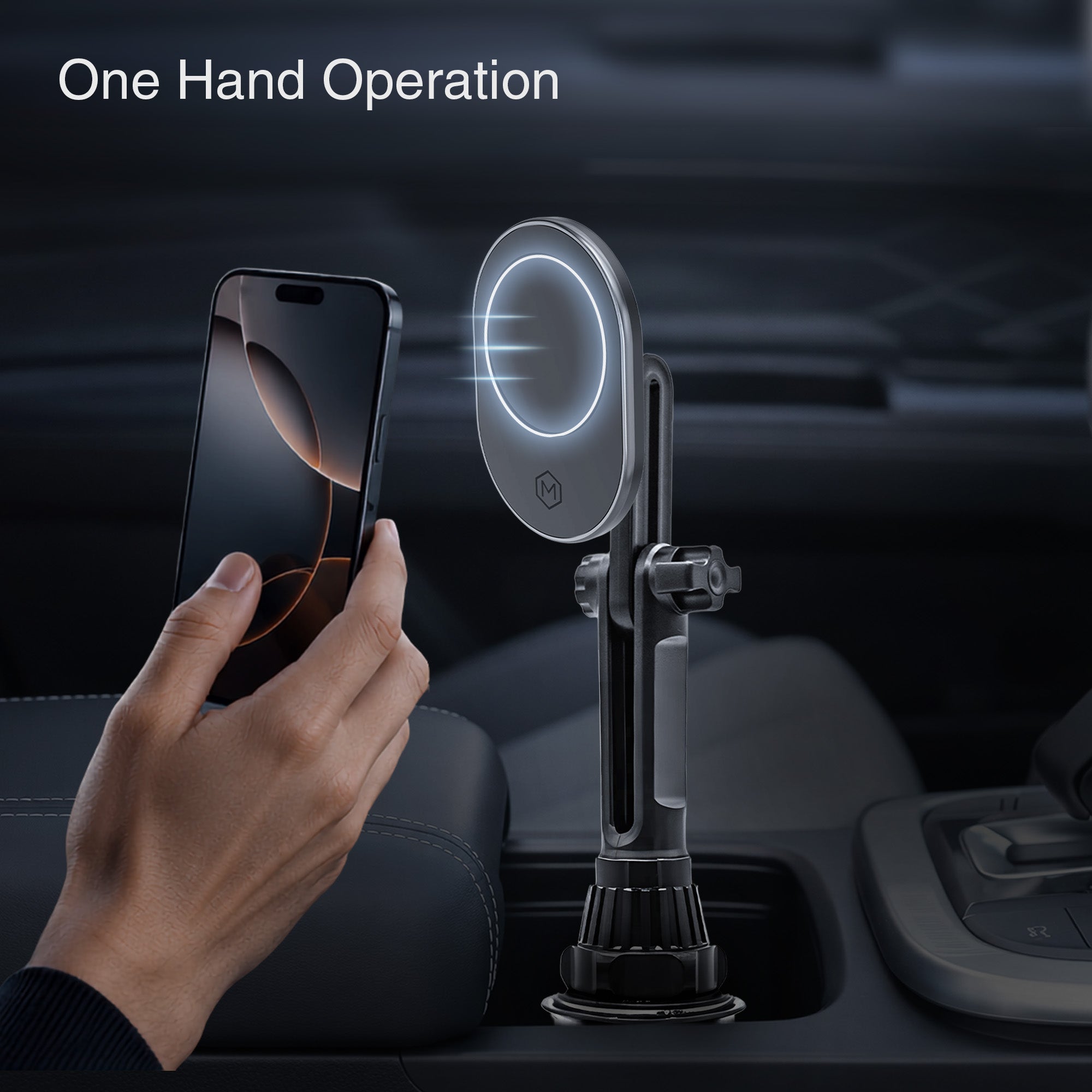 MagSafe Magnetic Cup Holder Phone Mount