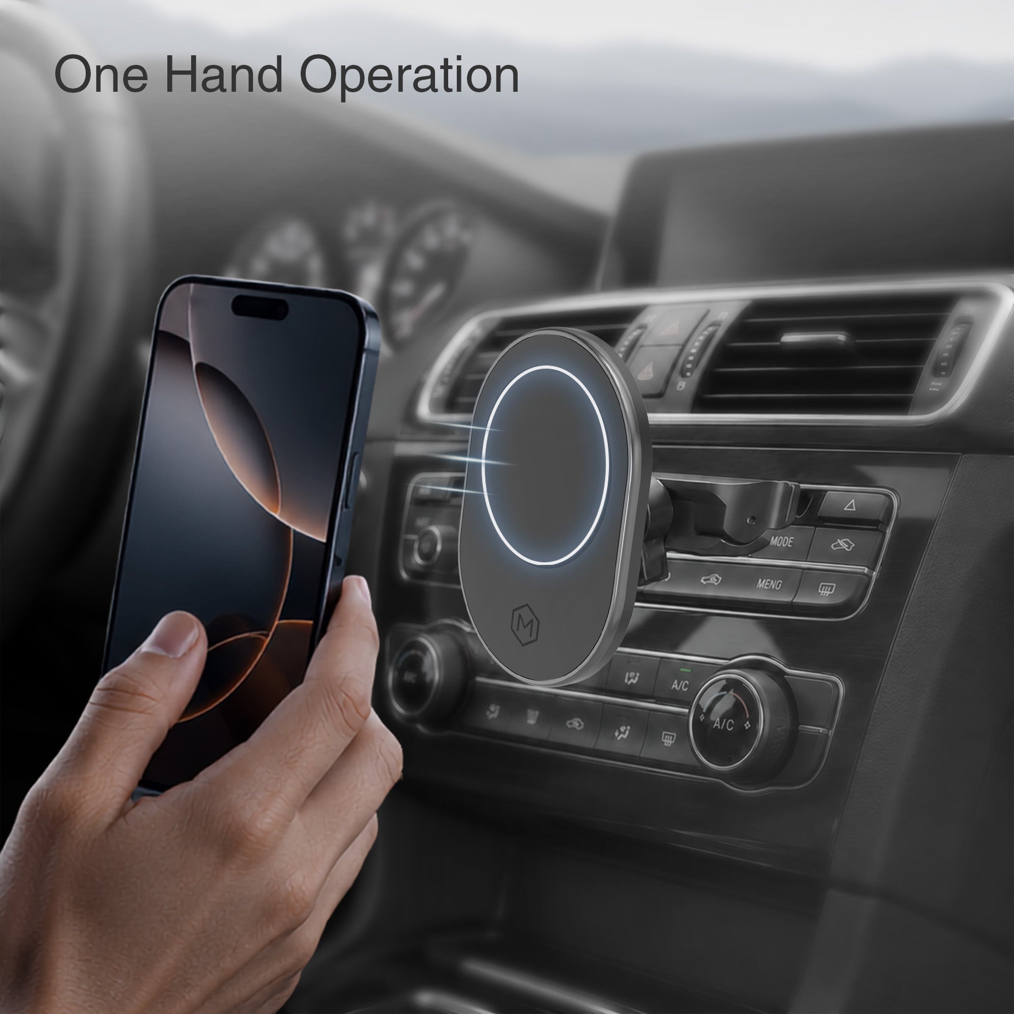 MagSafe Magnetic CD Slot Phone Mount