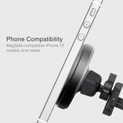 MagSwitch Qi2 Wireless Charger CD Slot Phone Mount