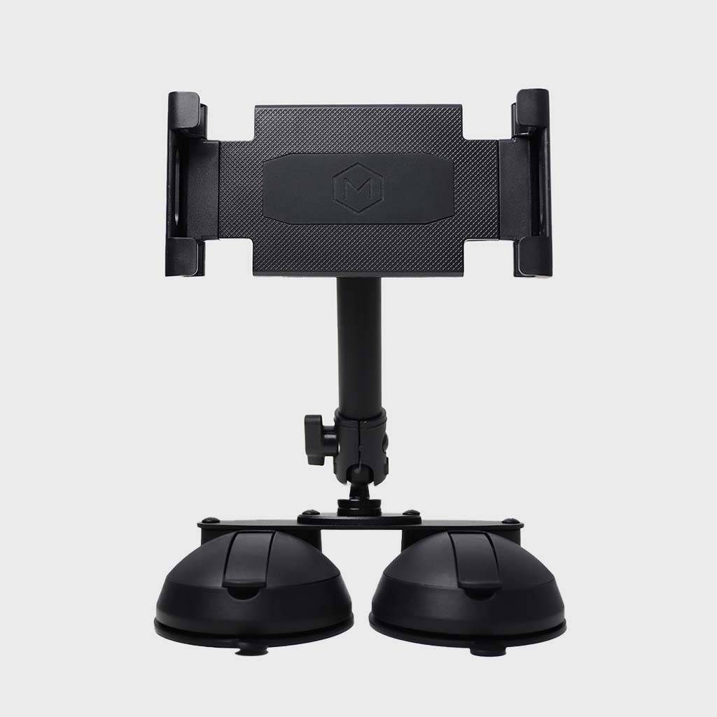 Quick Lock Dual Suction Cup iPad Holder Mighty Mount