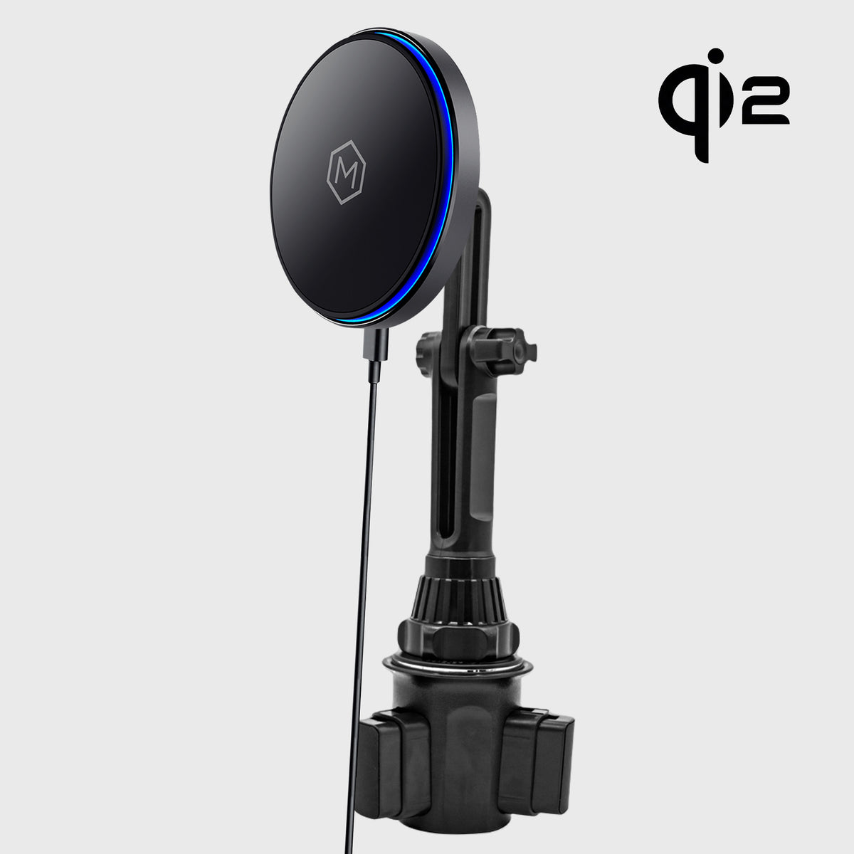 Mag Switch Qi2 Wireless Cup Holder Phone Mount