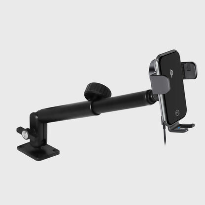 Heavy Duty Rugged 15W Auto Grip Wireless Car Charger
