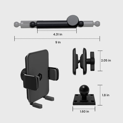 Heavy Duty Rugged Simpl Cradle Phone Mount