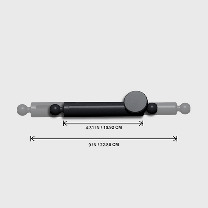 Adjustable Dash Mount Arm (Up to 9") – 16mm Ball Compatible