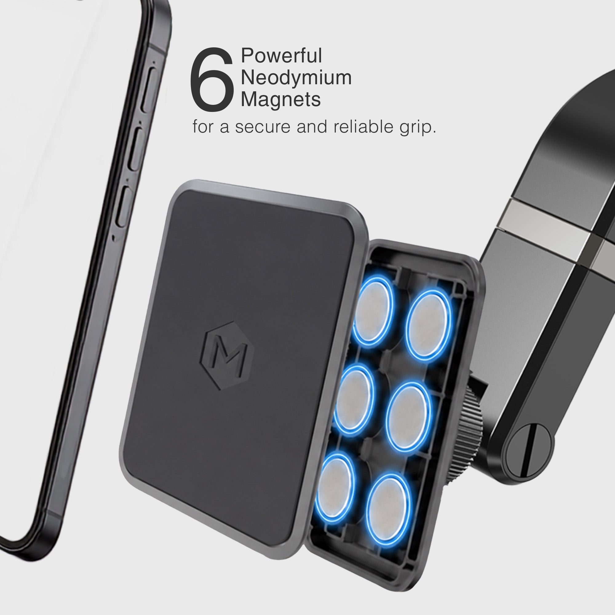 Simpl Touch Flexible Gooseneck Suction Cup Phone Mount