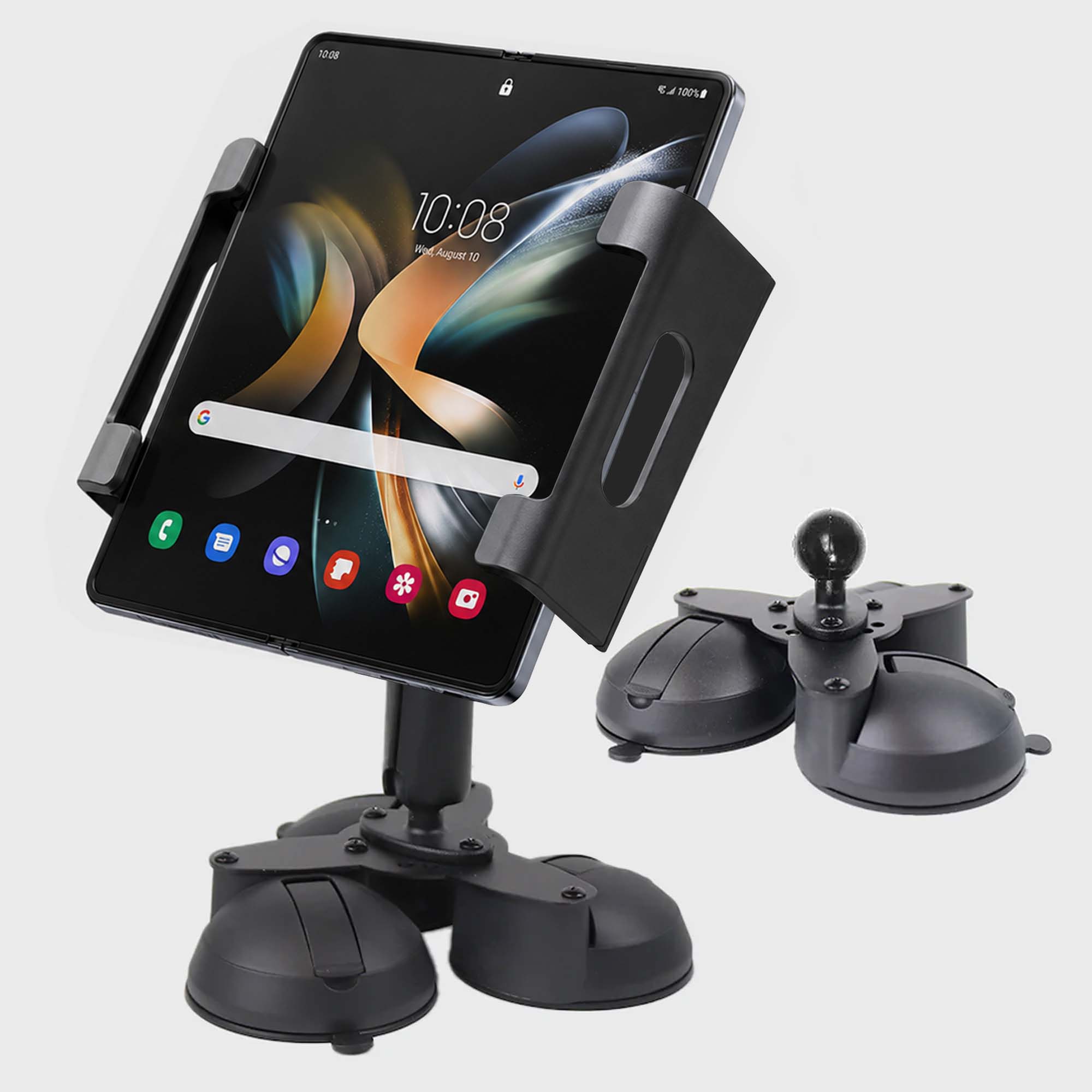 Samsung Galaxy Z Fold Heavy Duty Triple Suction Cup Mount