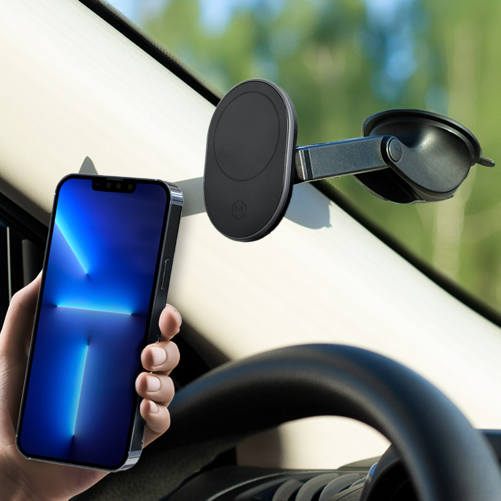 Magnetic Dash & Windshield Mount with MagSafe | Mighty Mount