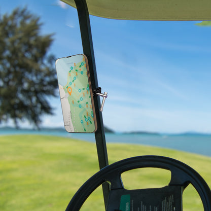 MagSafe Golf Cart Clamp Phone Mount for iPhone & Android