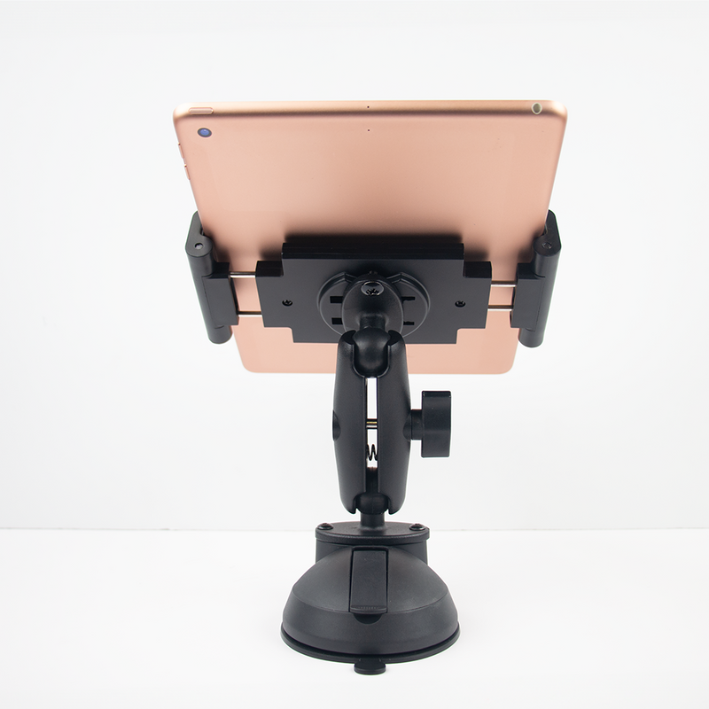Quick Lock Single Suction Cup iPad Holder Mighty Mount