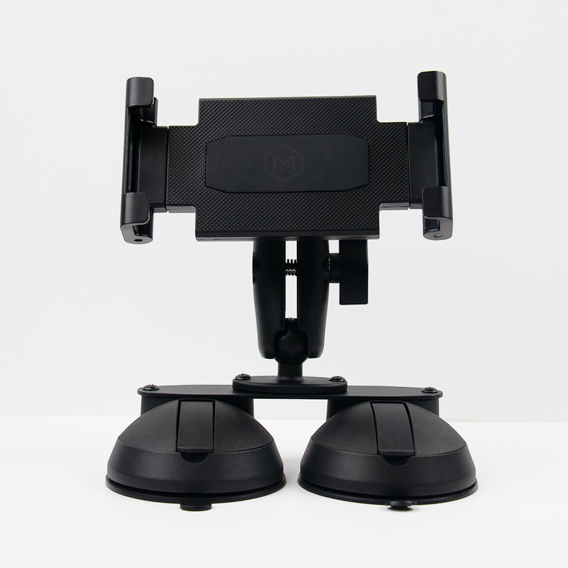 Quick Lock Dual Suction Cup iPad Holder