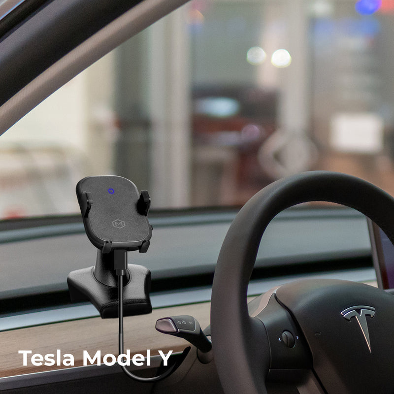 Tesla Wireless Car Charger Mount For Model 3 and Y - (Auto Scan Version 2.0)