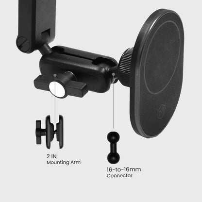 16mm Dual Ball + Elbow Connector