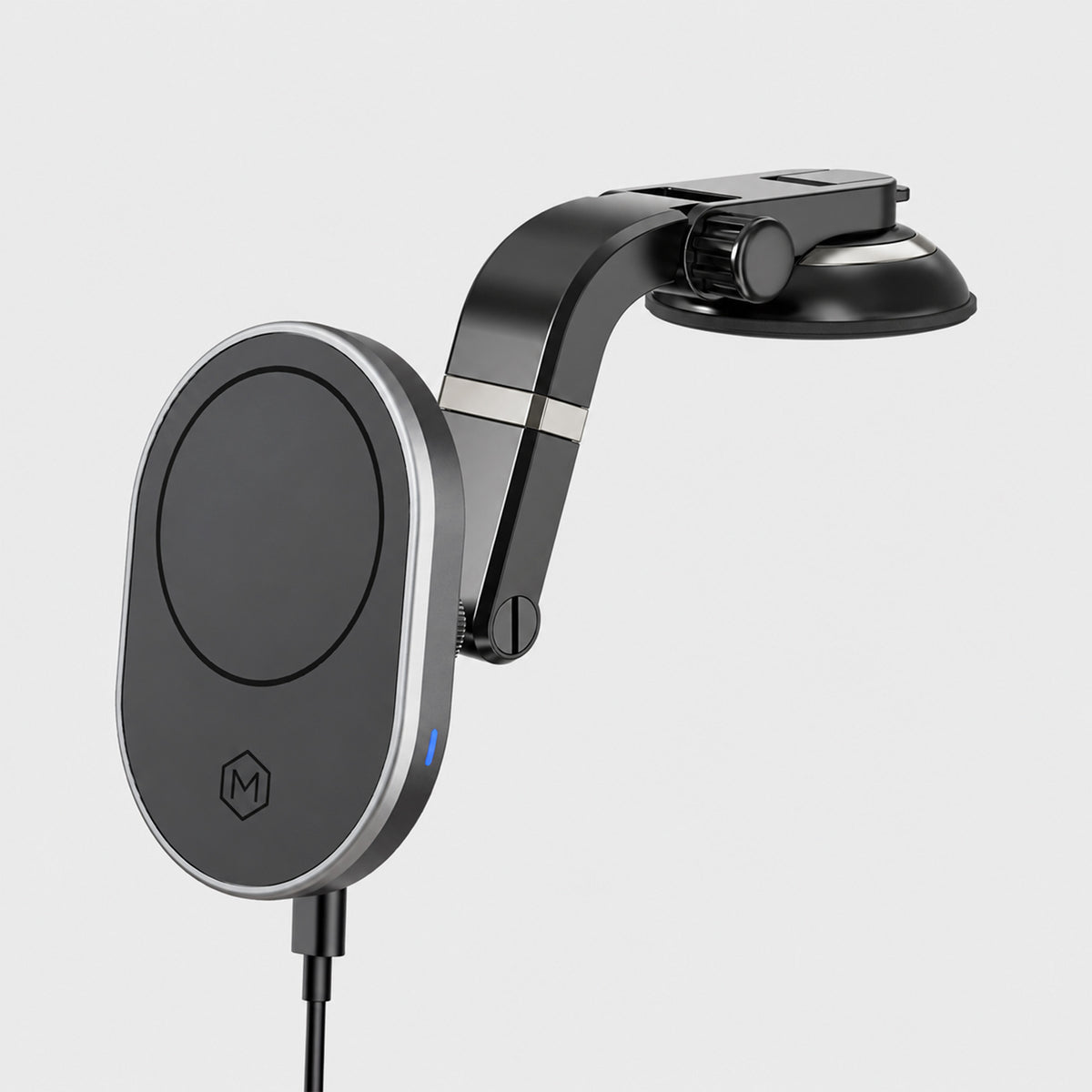 MagSafe Wireless Charger Suction Cup Phone Mount