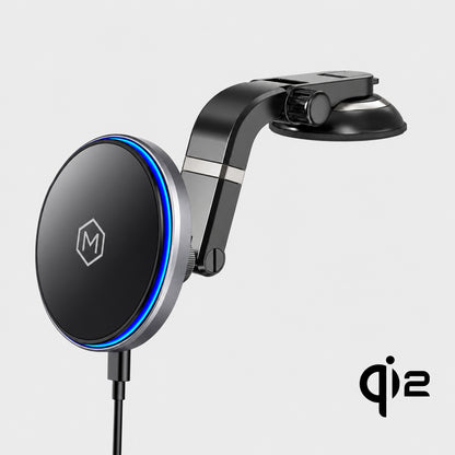 MagSwitch Qi2 Wireless Suction Cup Phone Mount
