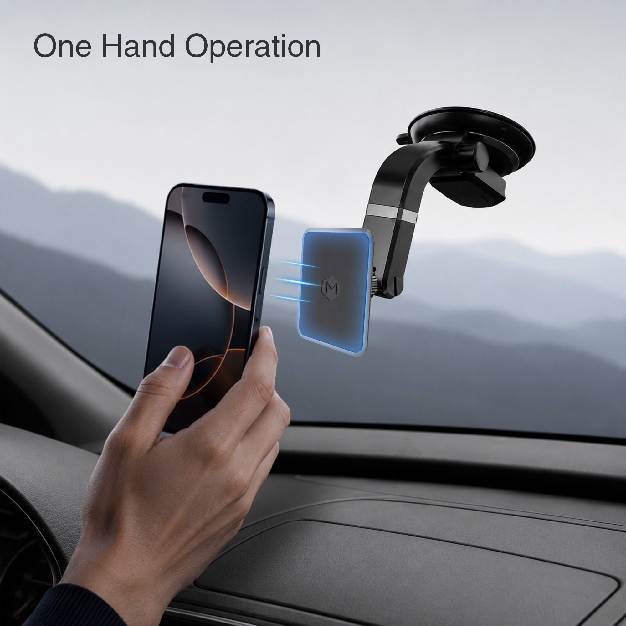 Simpl Touch Suction Cup Phone Mount