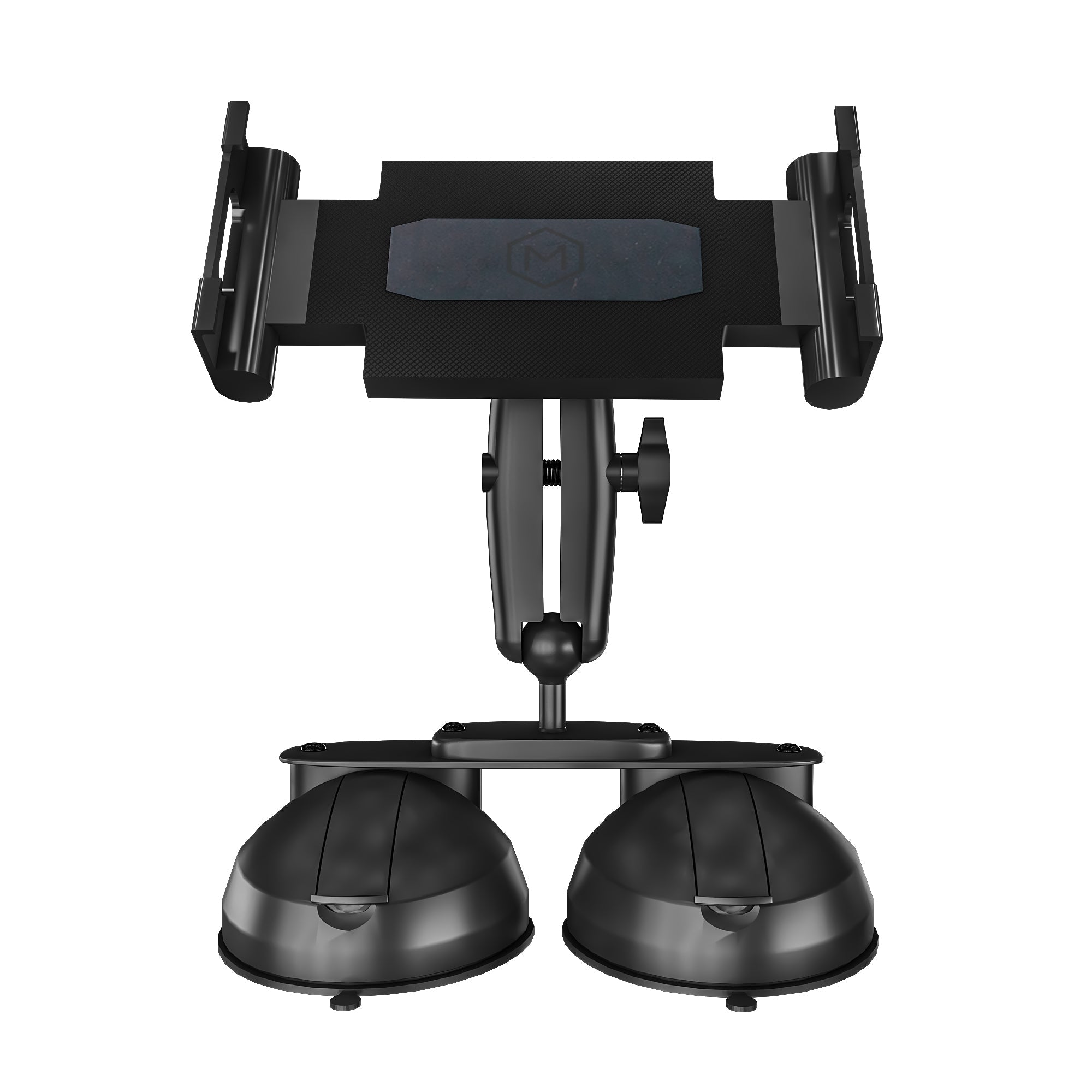 Dedicated Robust Double Windshield Suction Mount for Heavy Machinery fits iPad PRO 12.9