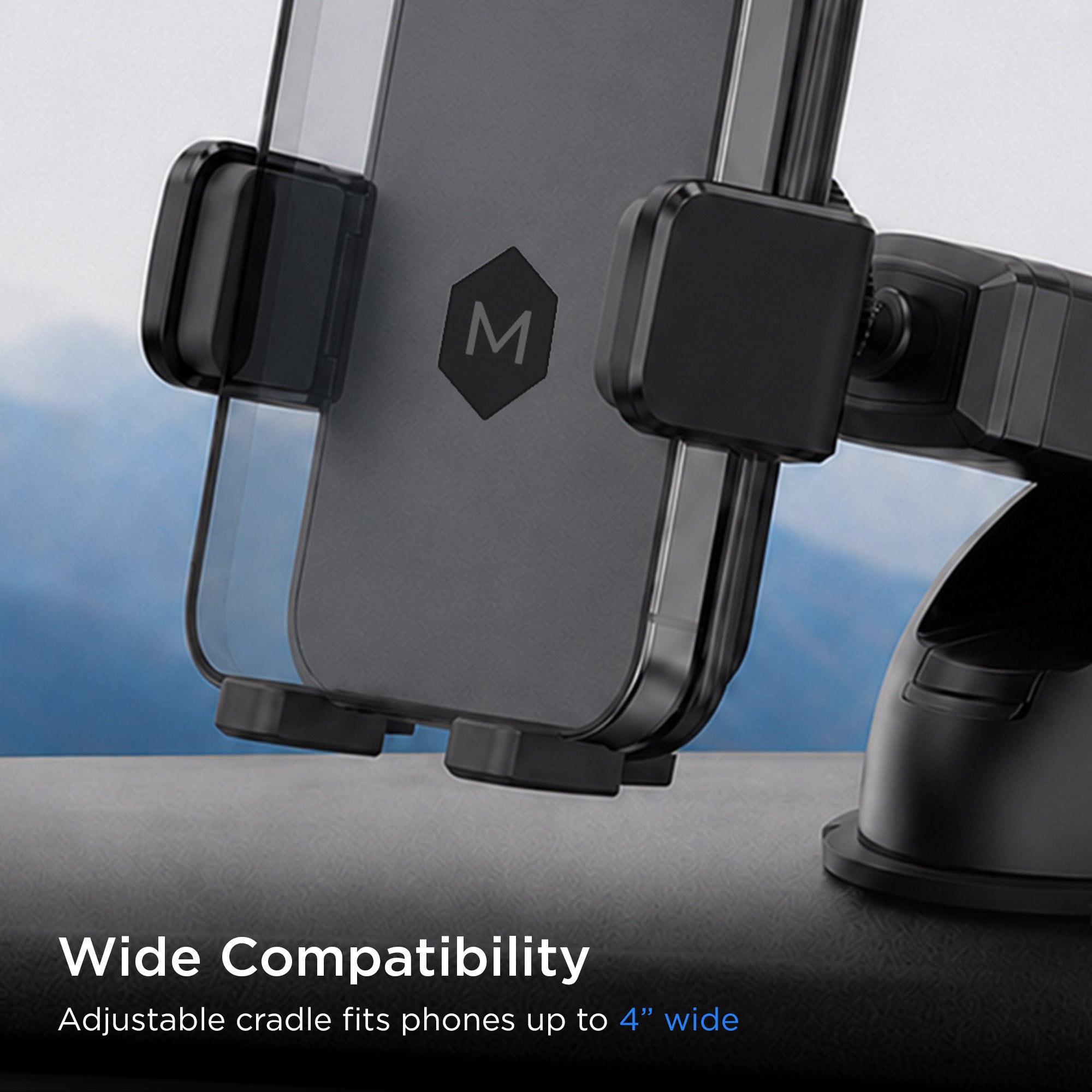 Simpl Cradle 2.0 Dash Phone Mount for iPhone & Android