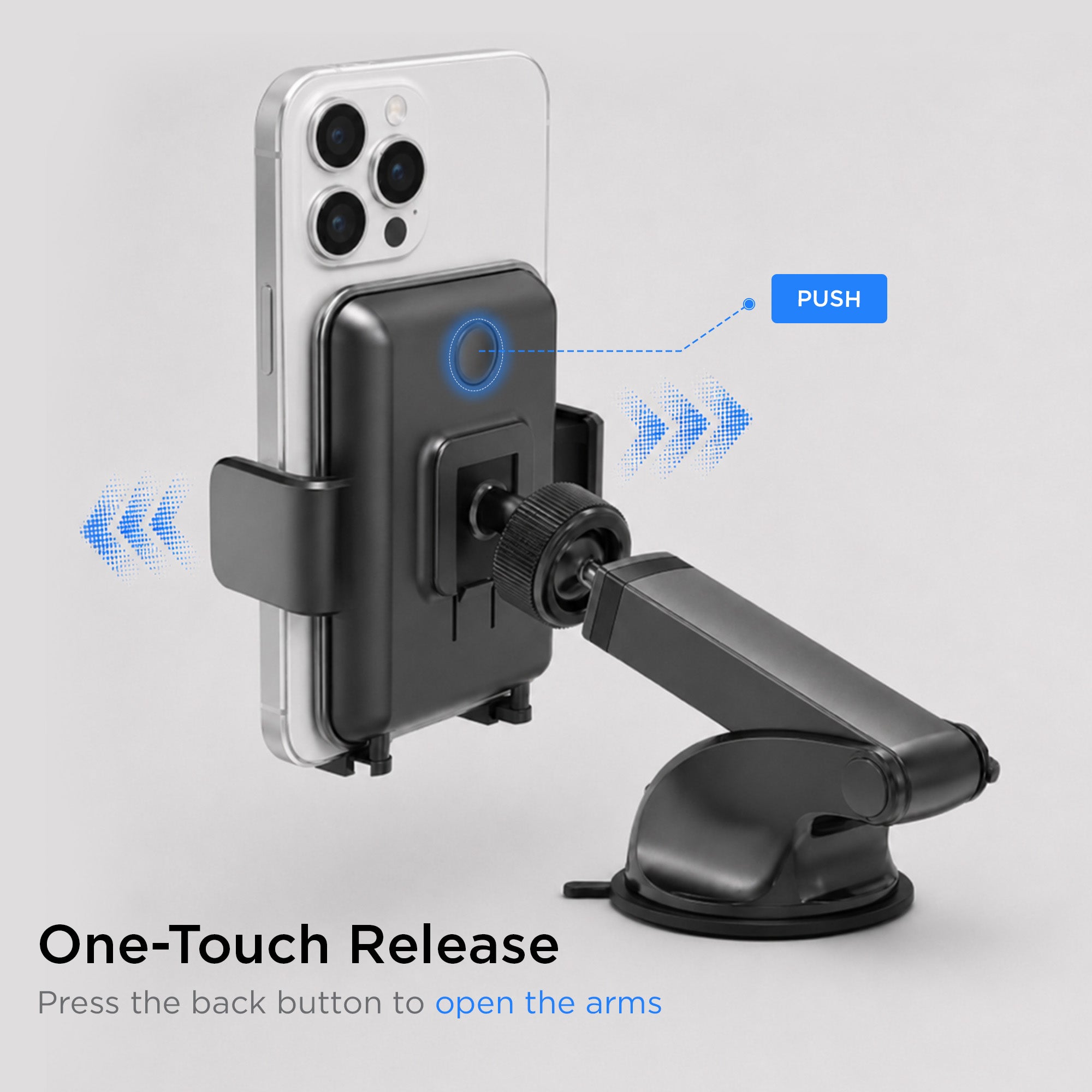 Simpl Cradle 2.0 Dash Phone Mount for iPhone & Android