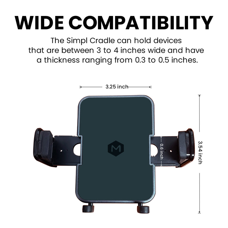 Simpl Cradle 2.0 Dash Phone Mount