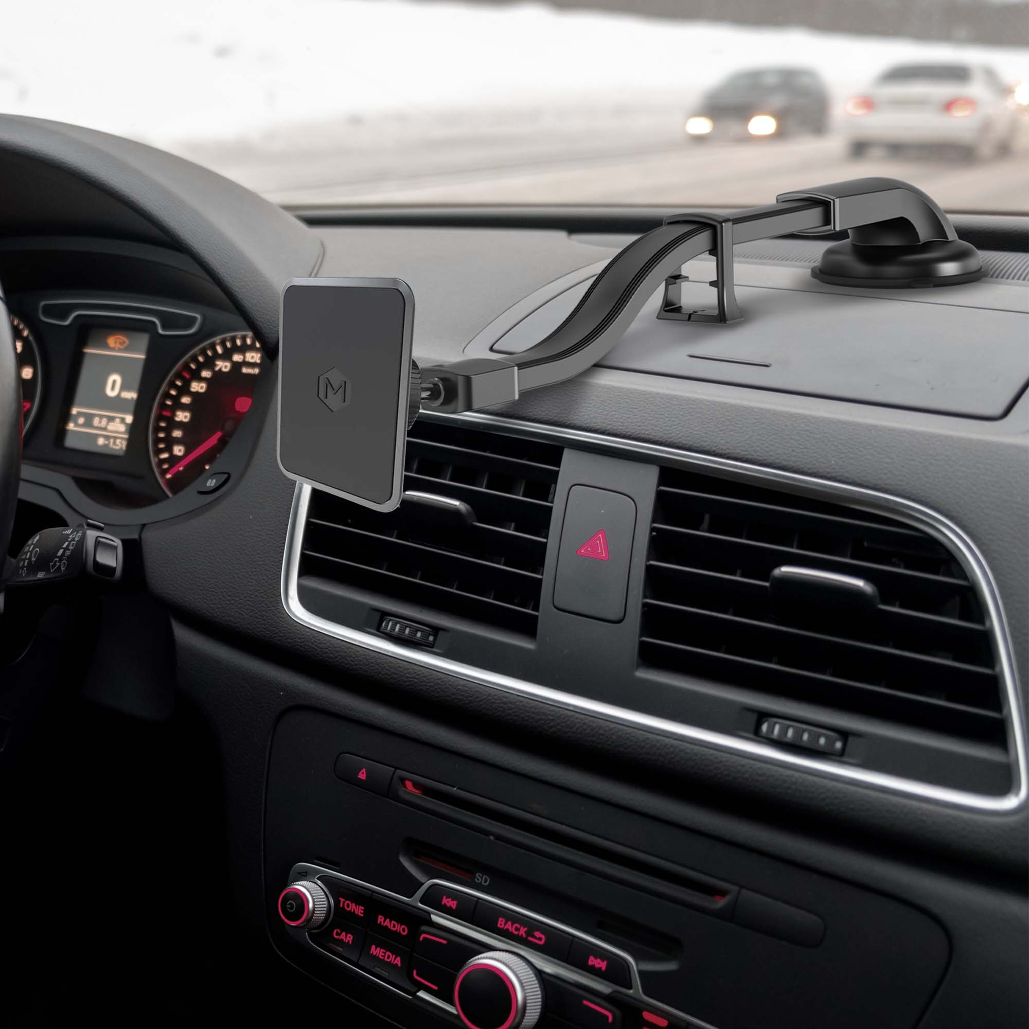 Simpl Touch Gooseneck Dash Phone Mount with Suction Base for iPhone ...