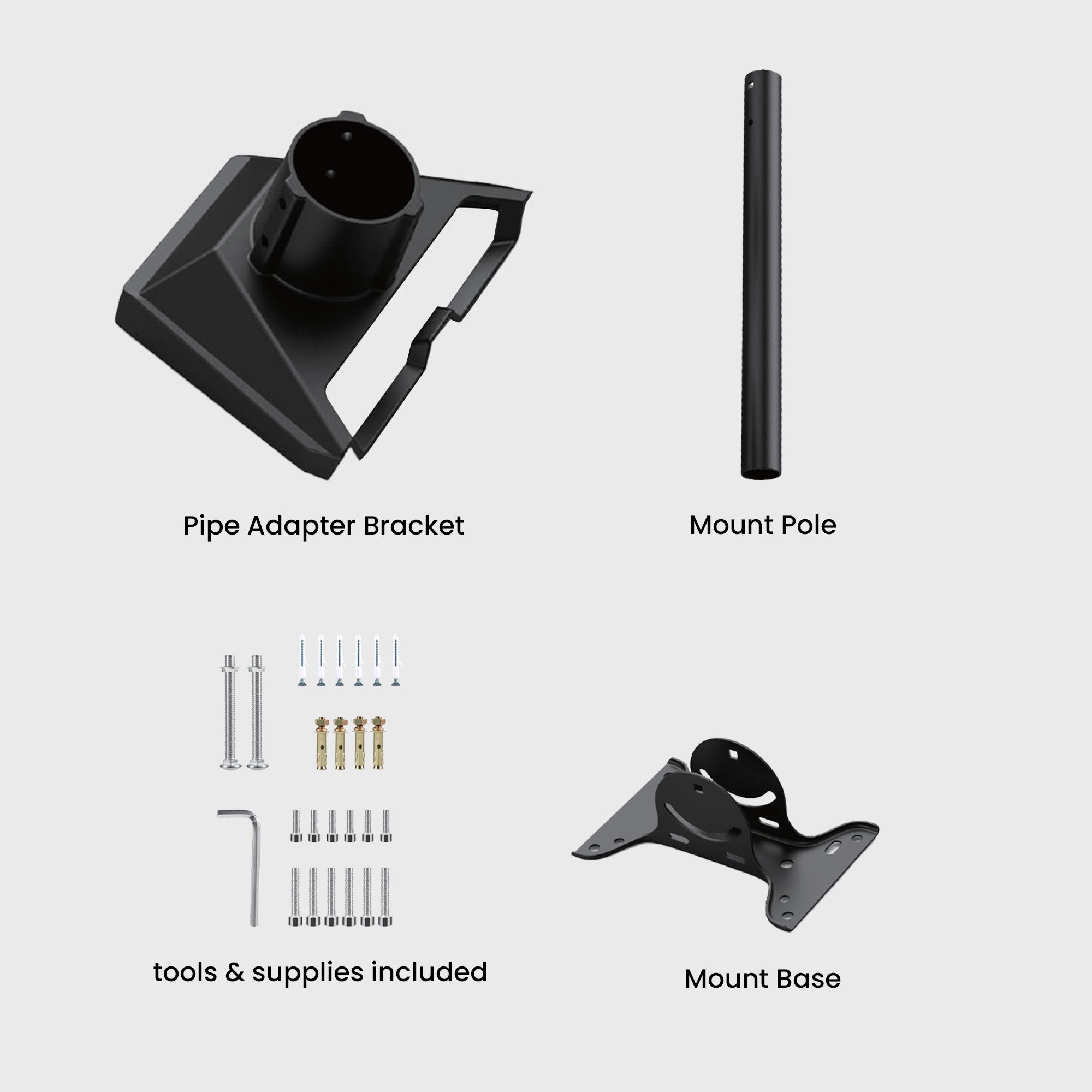Starlink Gen 3 Straight Pipe Roof Mount Kit