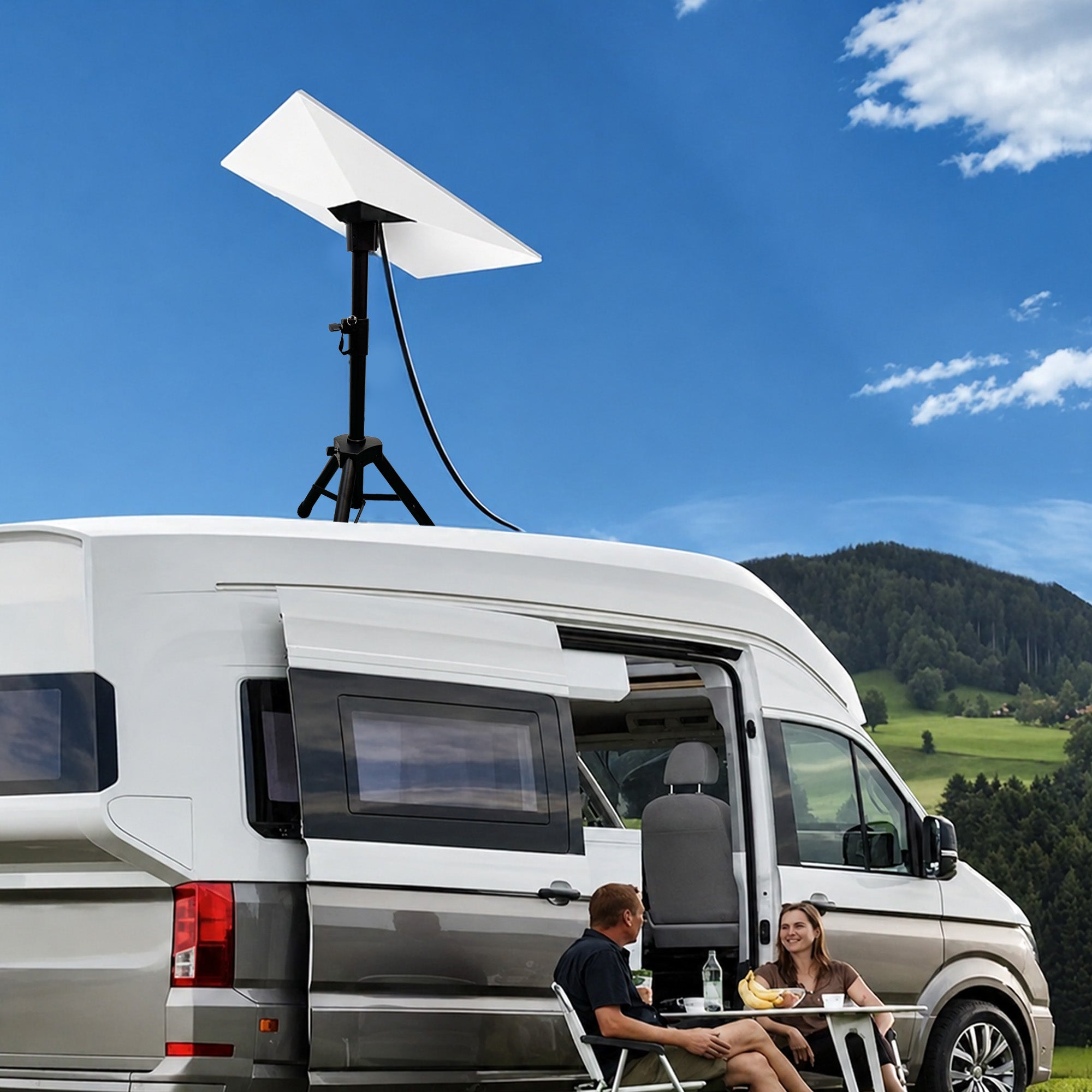Starlink Gen 3 / Gen 4 Adjustable Tripod Mount – Mighty Mount