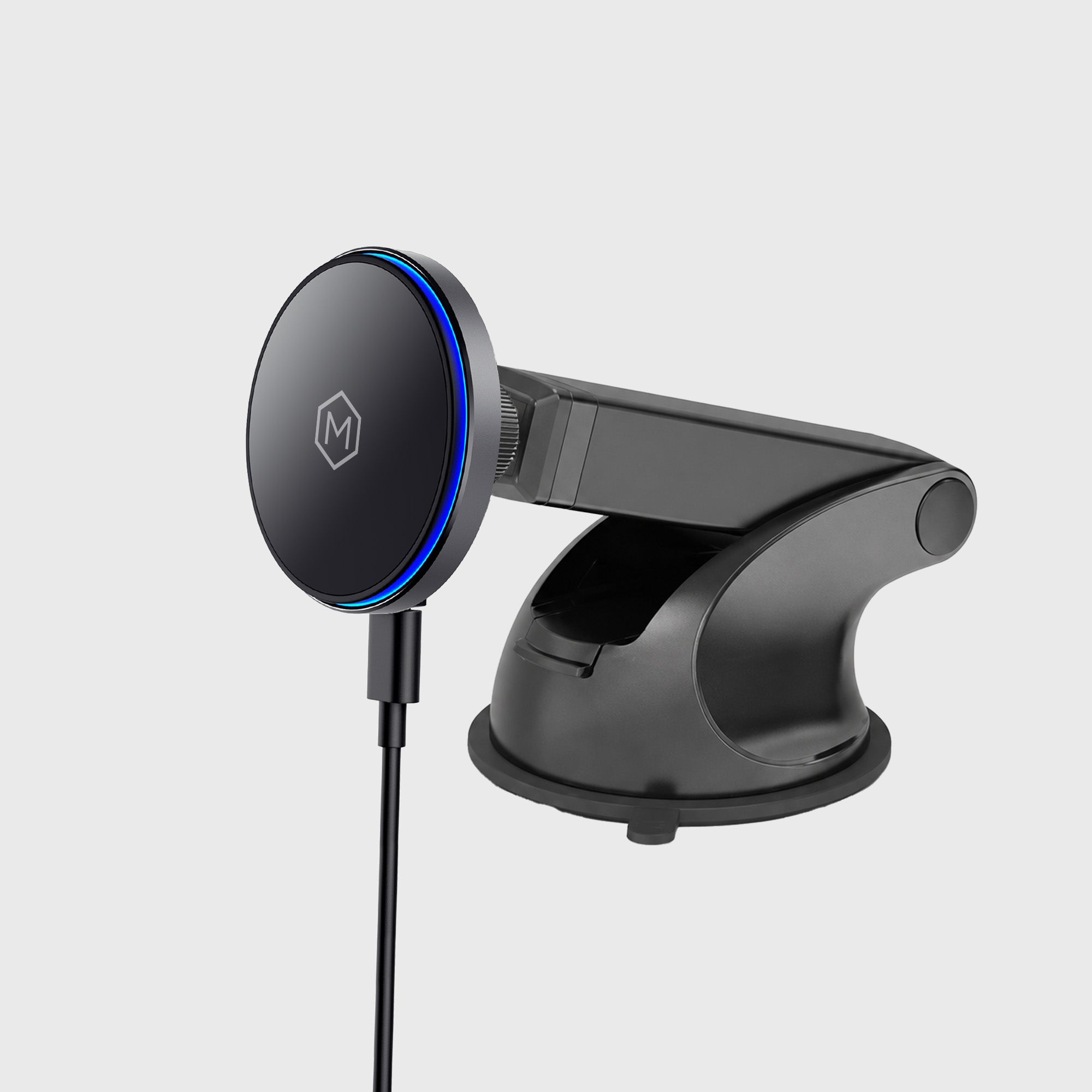 MagSwitch Qi2 Wireless Telescopic Suction Cup Phone Mount