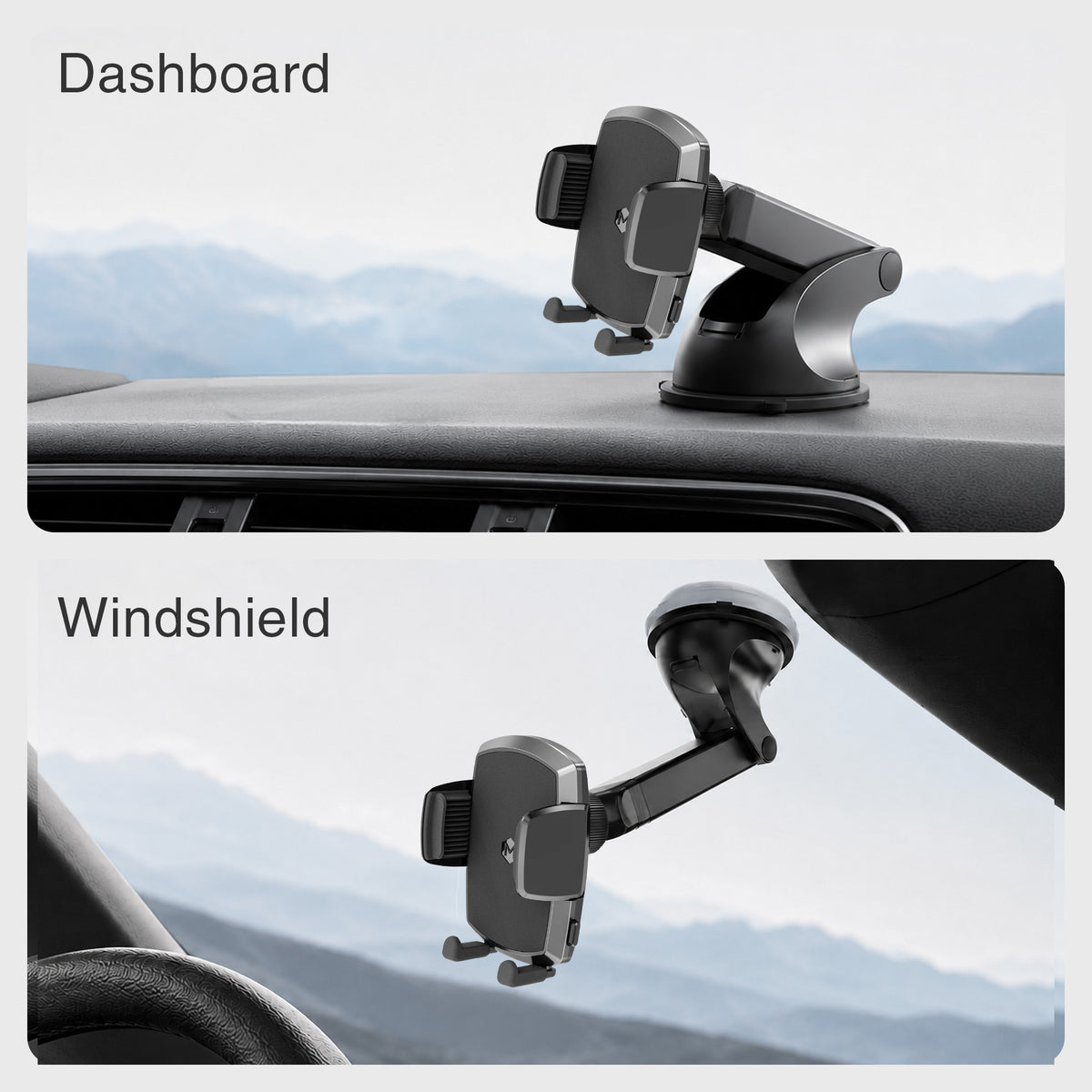 Simpl Cradle 2.0 Telescopic Suction Cup Phone Mount