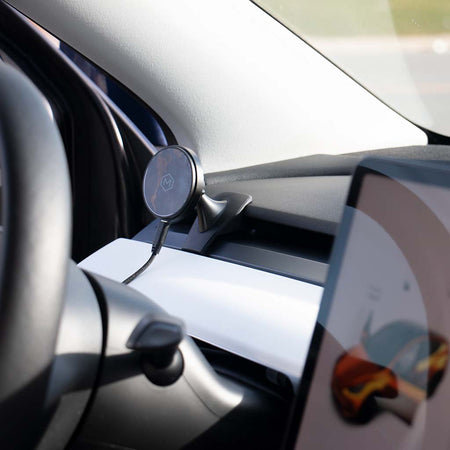 Tesla MagSafe Wireless Car Charger Mount for Model 3 and Y