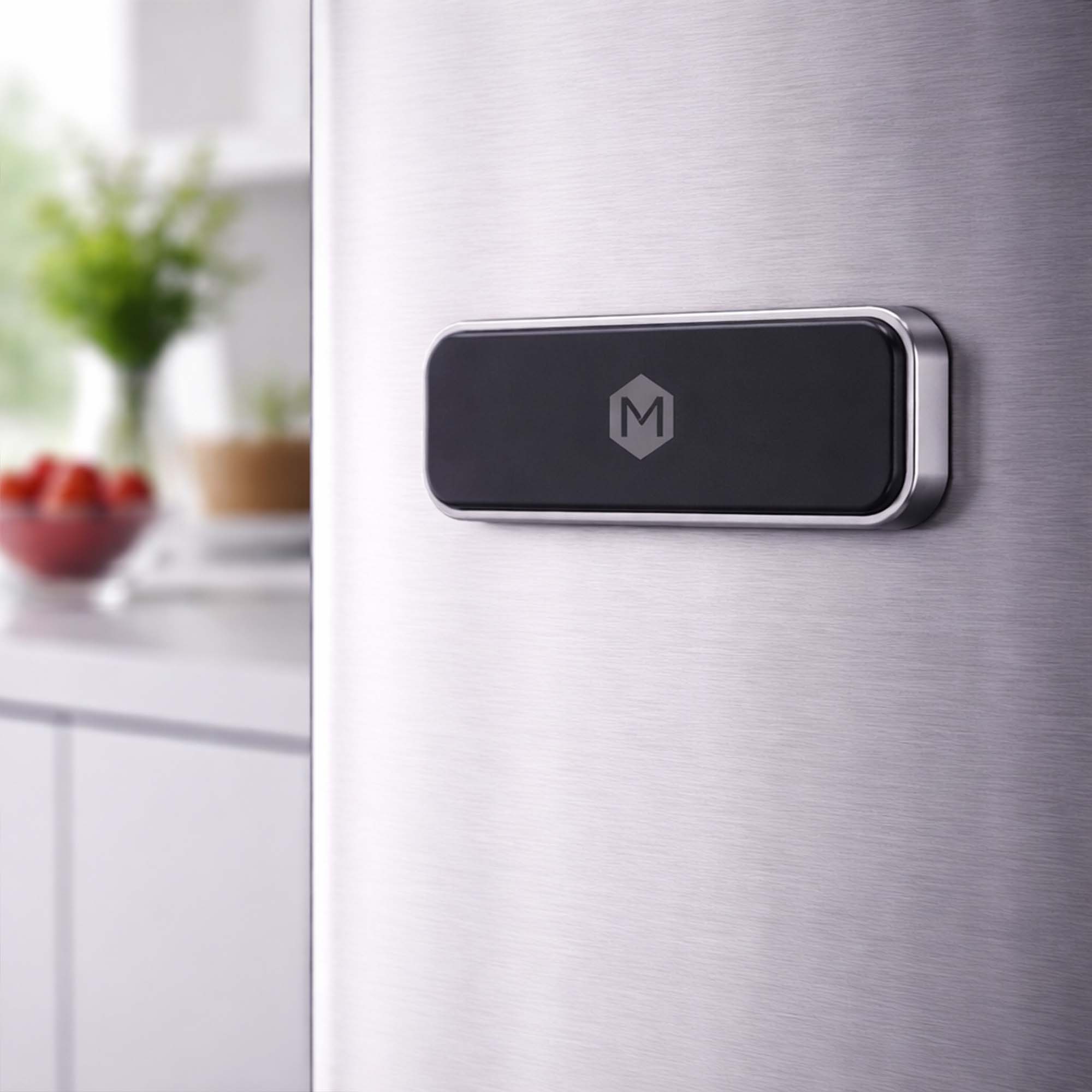 Rectangular Magnetic Wall Mount – 4 Magnet Compact Holder for Phone & Tablet