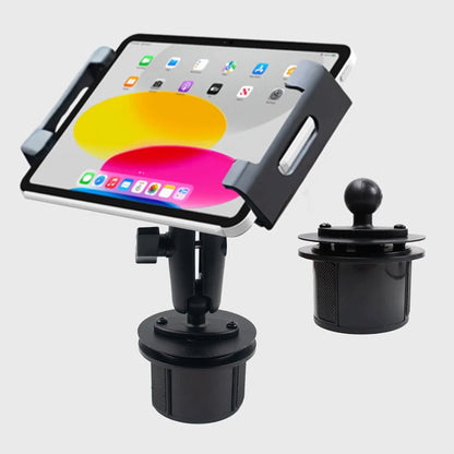 Cup Holder Car Mount for iPad and Tablet