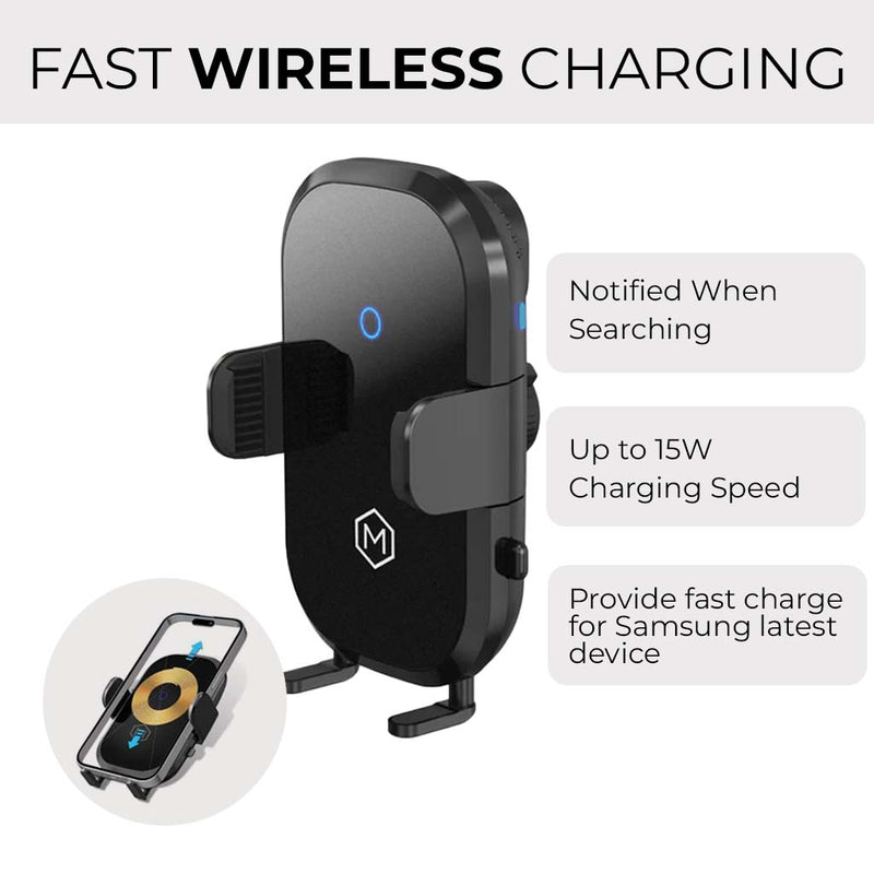 Tesla Wireless Car Charger Mount For Model 3 and Y - (Auto Scan Version 2.0)