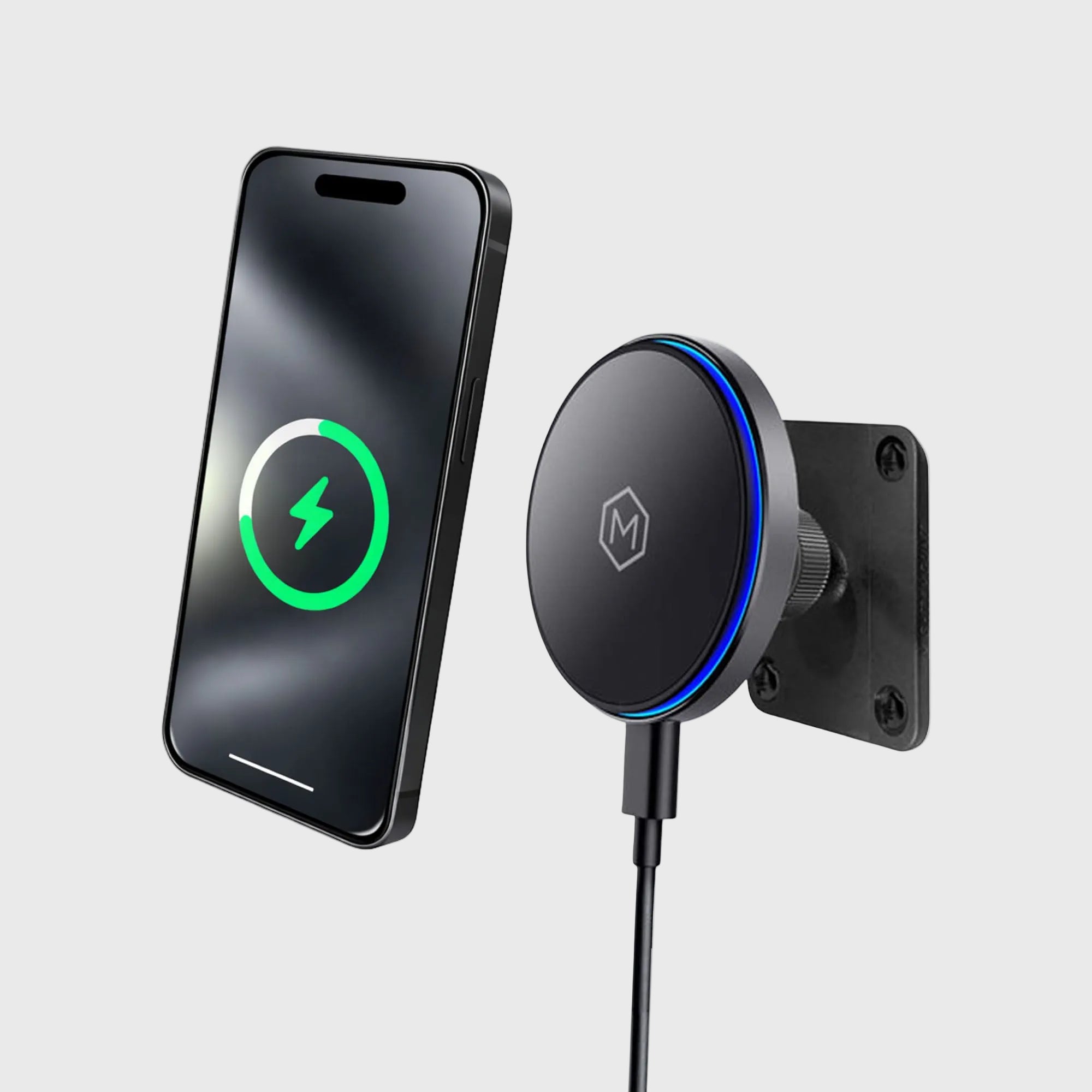 Mag Switch Qi2 Wireless Charger & AMPS Drill Mount