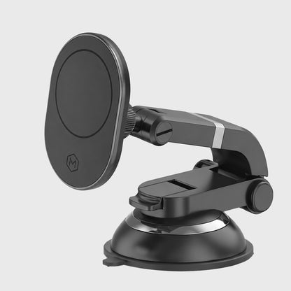 MagSafe Suction Cup Car Phone Mount Multi-Angle Adjustable Holder for iPhone and Android