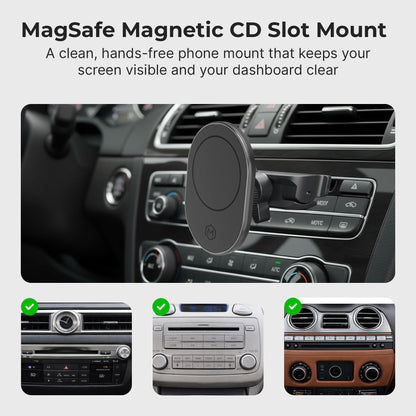 MagSafe Magnetic Car CD Phone Mount (Version 2.0)