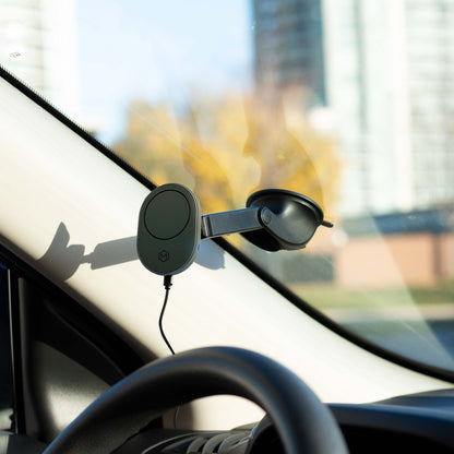 MagSafe Wireless Car Charger Suction Cup Mount (Version 2.0)