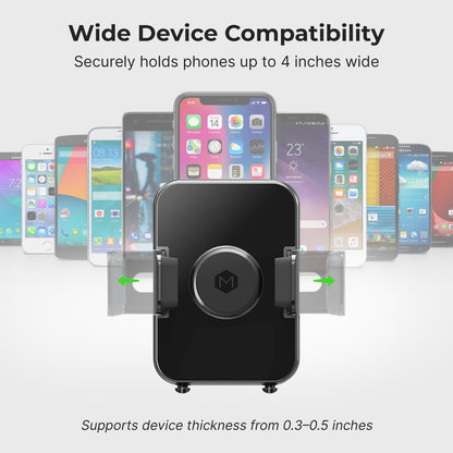 One Touch Cradle Mount with Multi-Angle Adjustable Suction Cup