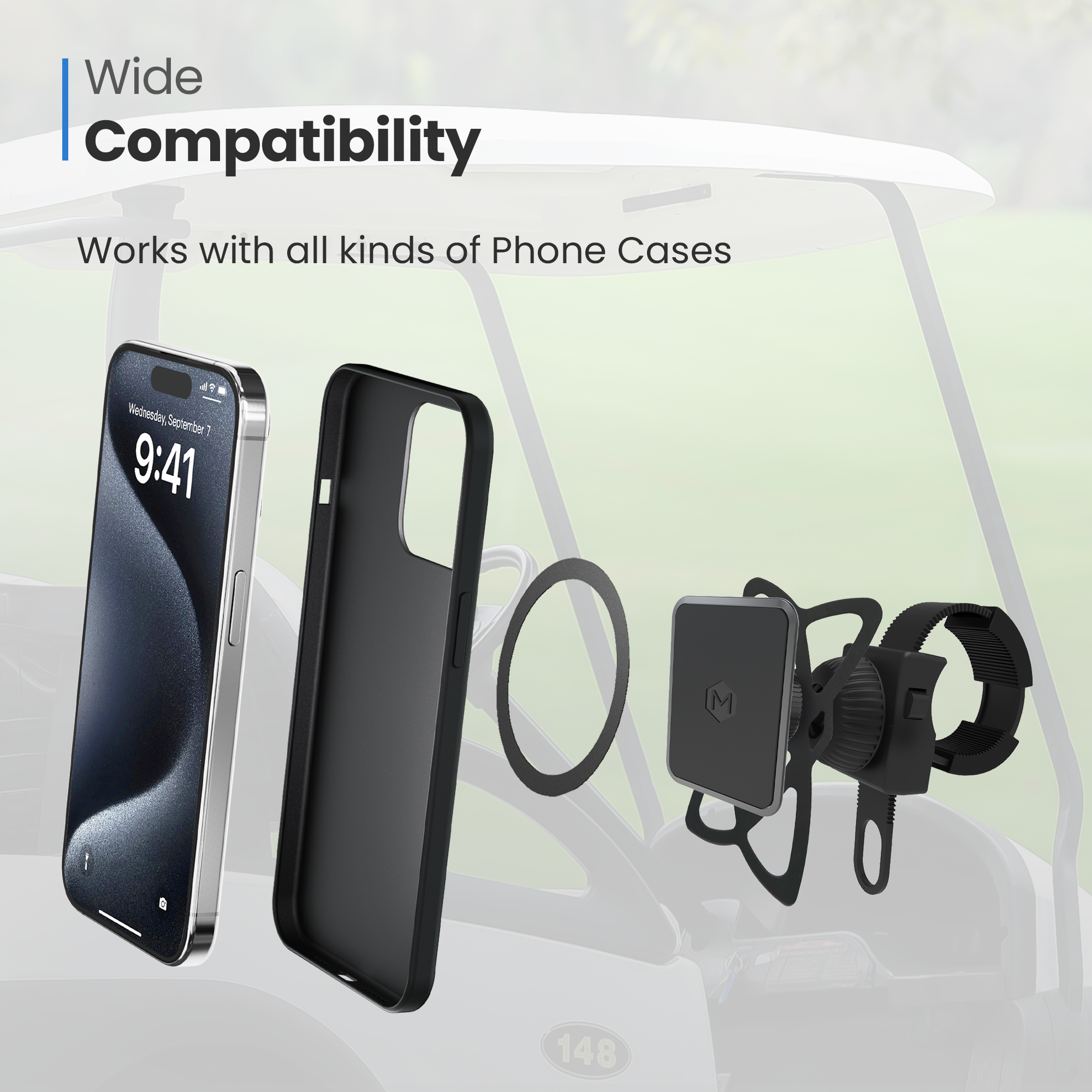 Simpl Touch Bike Strap Phone Mount for iPhone & Android