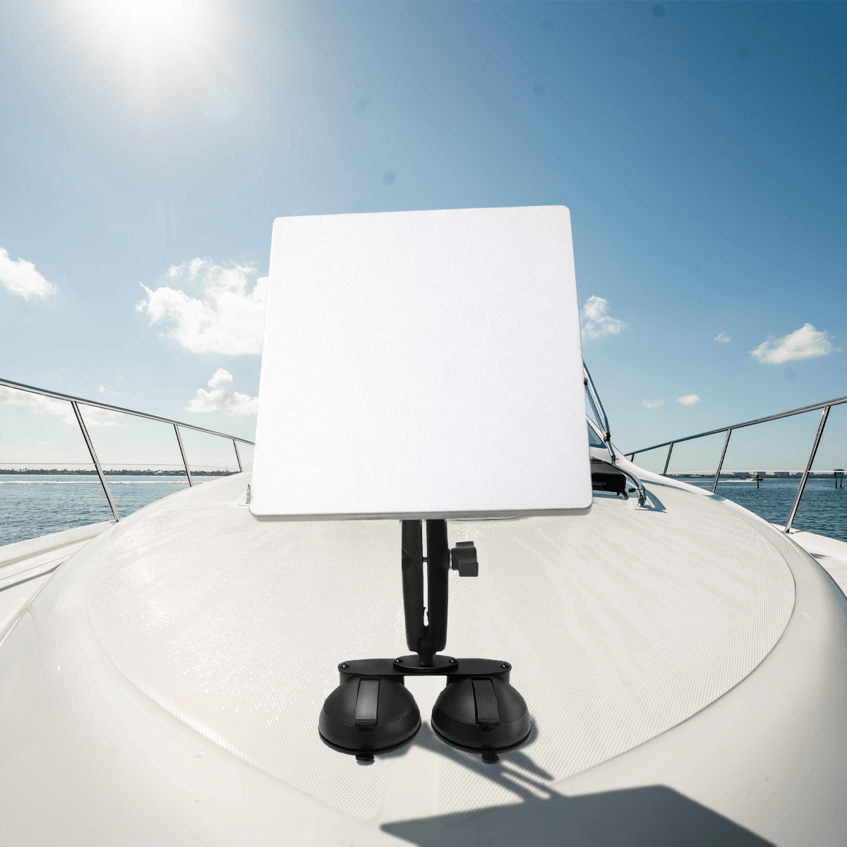 Dual Suction Cup Mount for Starlink Mini – Mighty Mount