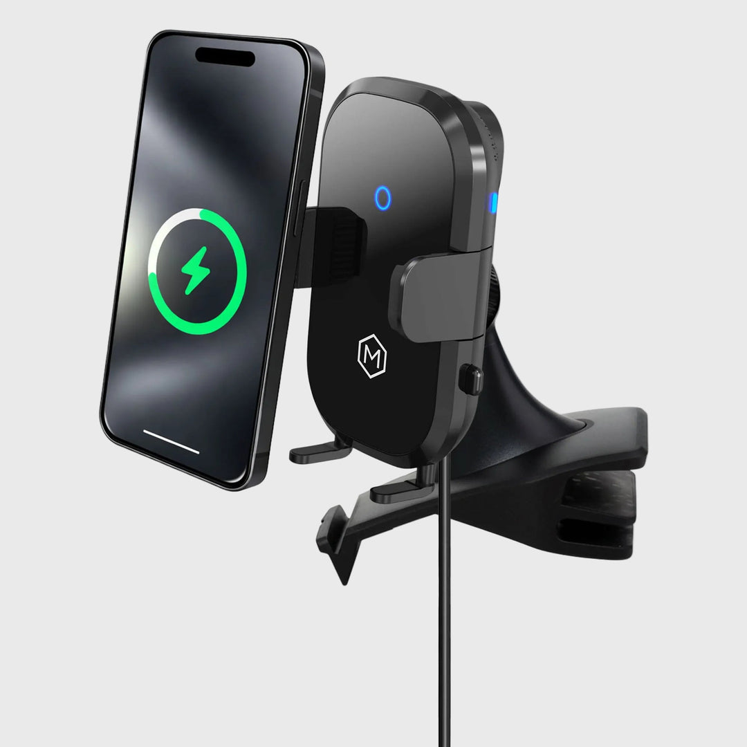 Auto Scan Fast Wireless Car Charger Mounts for iPhone 16/15/14/13/12 ...