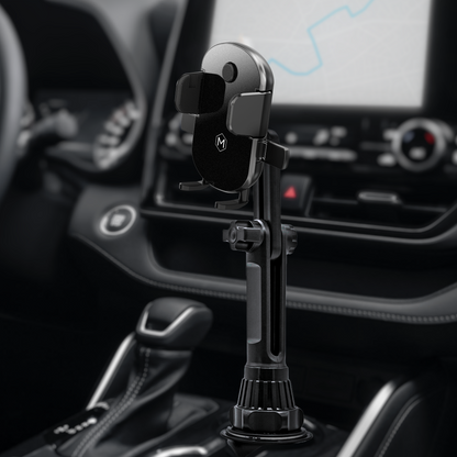 Grip Cradle Cup Holder Phone Mount for iPhone and Android