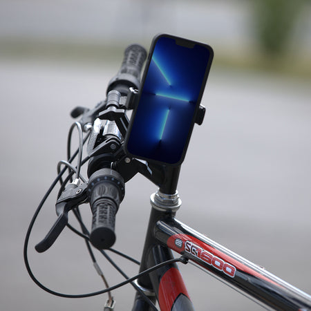 Simpl Grip - Bike Phone Holder Mount Clamp - With Phone