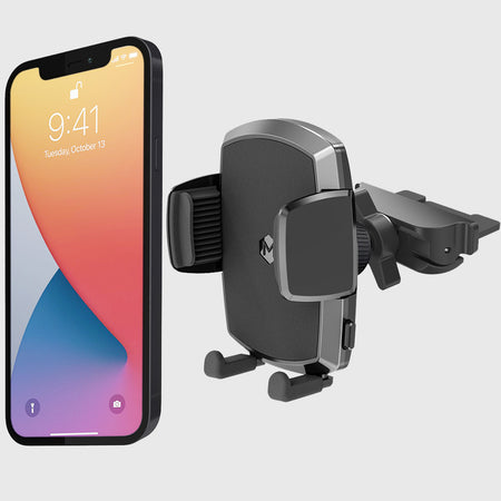 Samsung Galaxy S20 Ultra Phone Case - Car Mount| Mighty Mount (Cradle feet and Adjustable CD Mount )