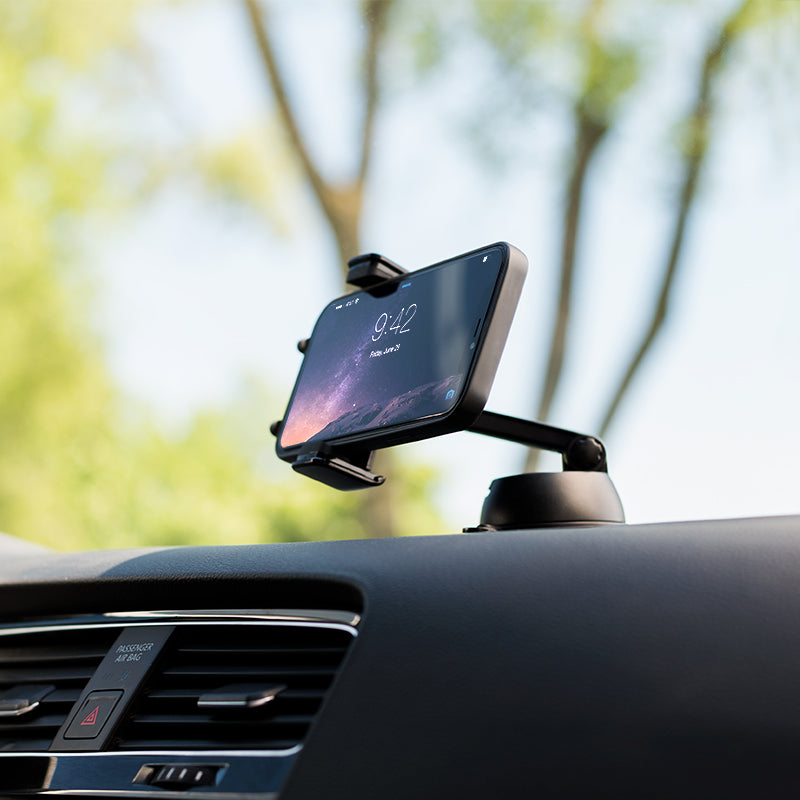 Dash & Windshield Car Phone Holder - Car Mount | Mighty Mount (iphone 12 windshield car mount)