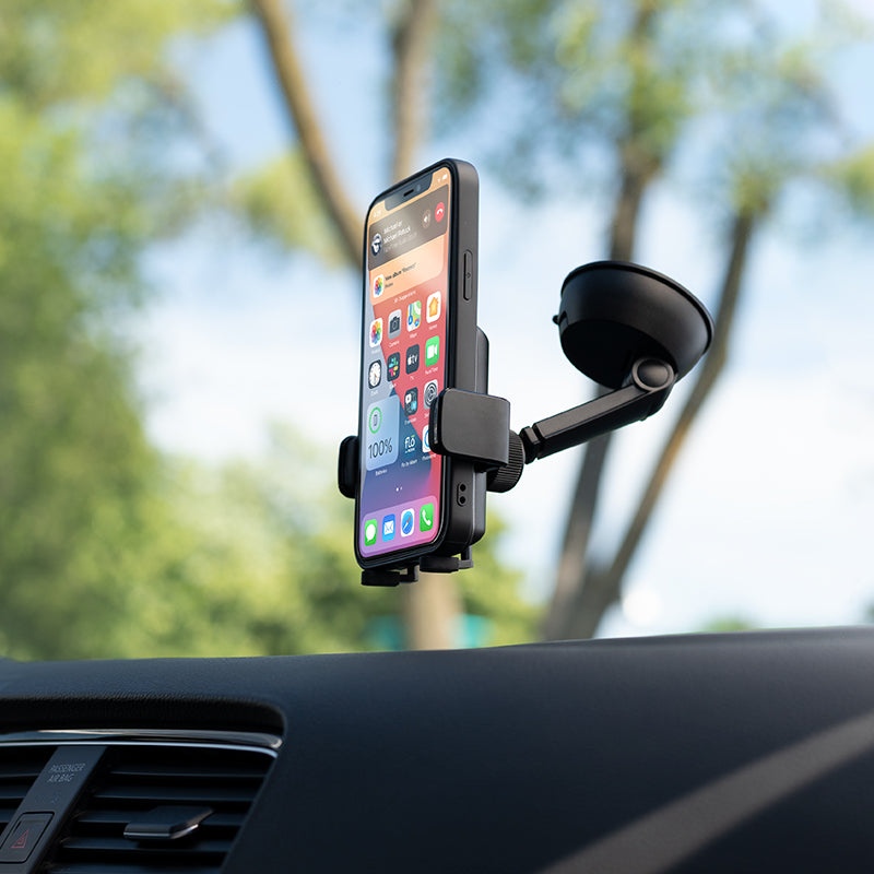 Dash & Windshield Car Phone Holder - Car Mount | Mighty Mount (windshield mount iphone holder)